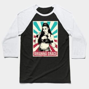 Vintage Retro Arianna Grace Baseball T-Shirt